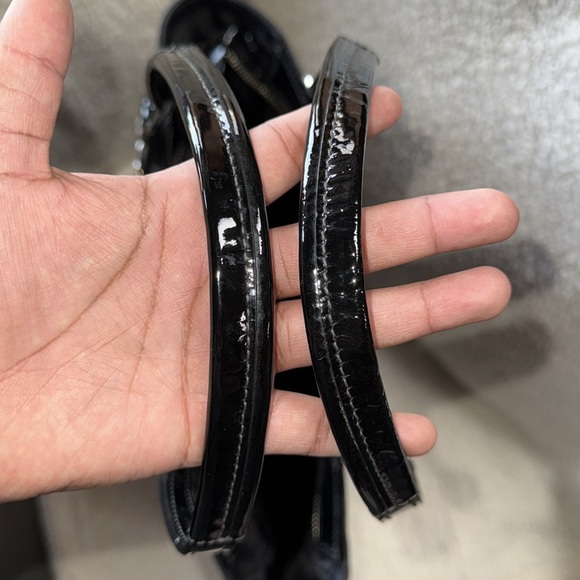 Coach Patent Tote with matching wristlet - Picture 5 of 7